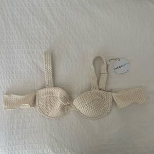 Montce Swin Cream Bra bathing suit top